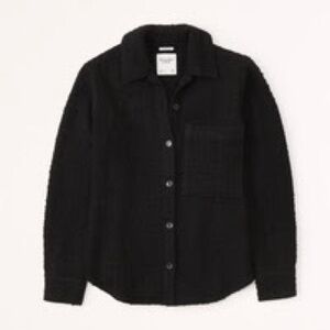 Abercrombie & Fitch - Oversized Tweed Shirt - S